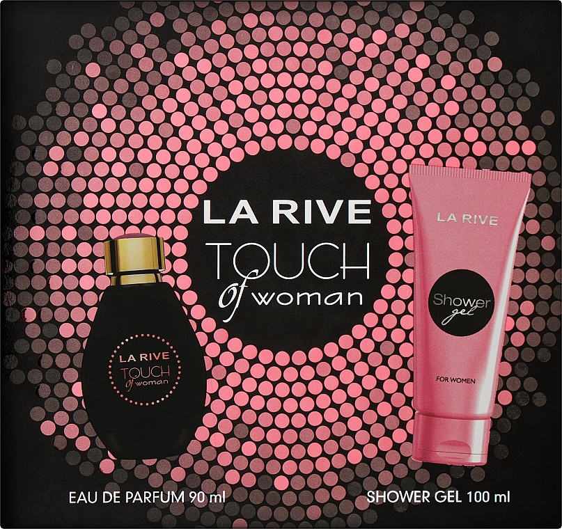 La Rive Touch Of Woman - Duftset (Eau de Parfum 90ml + Duschgel 100ml) — Bild N1