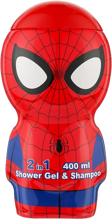 2in1 Duschgel und Shampoo für Kinder - Air-Val International Spider-man Shower Gel & Shampoo 2D