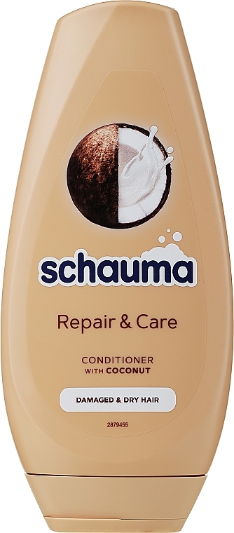 Conditioner für strapaziertes und trockenes Haar mit Kokos - Schwarzkopf Schauma Repair & Care Conditioner With Coconut — Bild N1