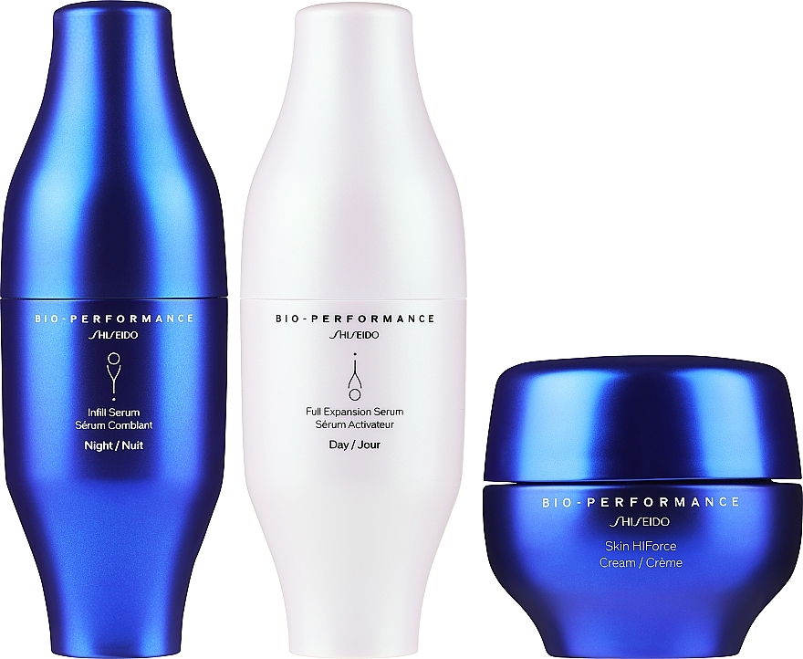 Set - Shiseido Bio-Performance Full Routine Exclusive Kit (Serum/2x30 ml + Gesichtscreme/50 ml) — Bild N1