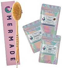Düfte, Parfümerie und Kosmetik Set - Mermade Smooth Skin Kit (scrub/3x50g + brush)