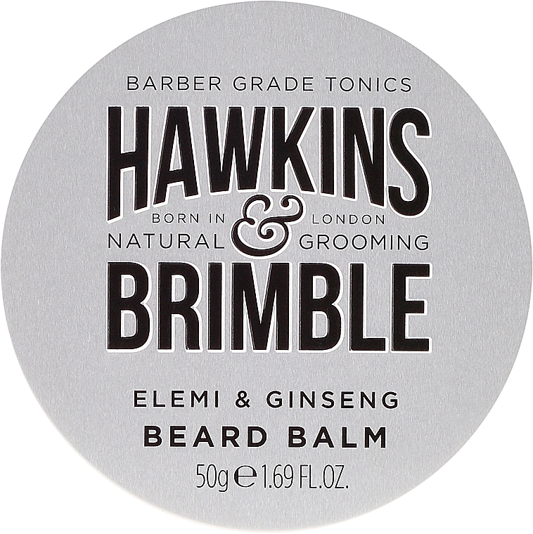 Bartbalsam mit Elemi und Ginseng - Hawkins & Brimble Beard Balm — Bild N1