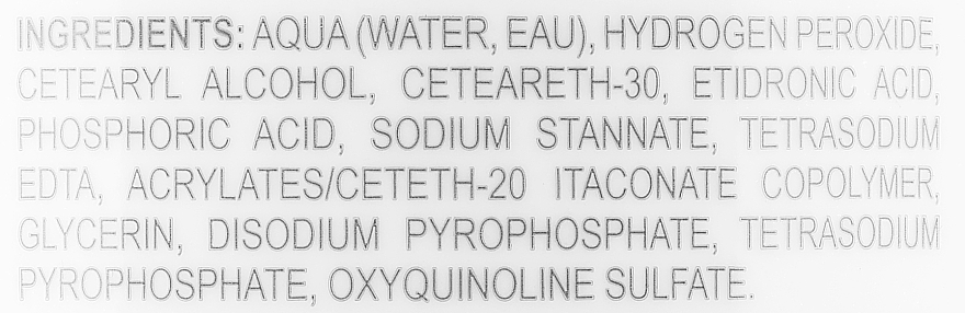 Oxidationsmittel 9% - Lisap Developer 30 vol — Bild N3