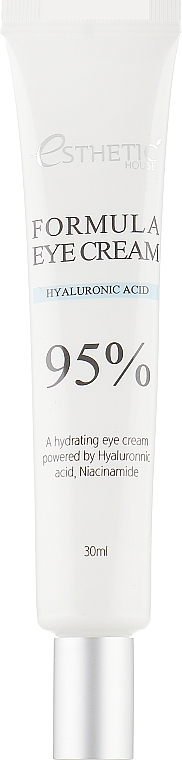 Feuchtigkeitsspendende Augencreme mit Hyaluronsäure und Niacinamid - Esthetic House Formula Eye Cream Hyaluronic Acid 95% — Bild N2