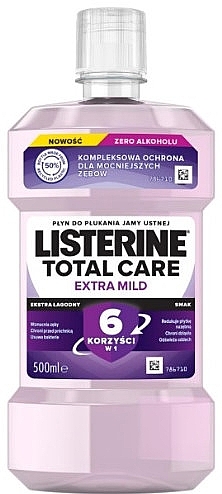 Mundwasser - Listerine Total Care Extra Mild  — Bild N1