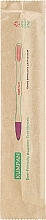 Bambuszahnbürste für Kinder AS05 weich violett - Kumpan Bamboo Soft Toothbrush For Children Purple — Bild N1