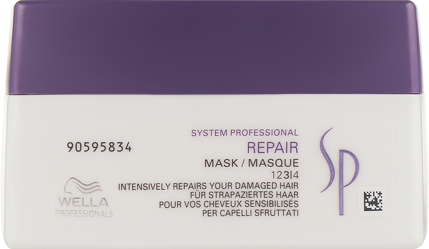 Regenerierende Maske für geschädigtes Haar - Wella Professionals Wella SP Repair Mask