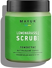 Düfte, Parfümerie und Kosmetik Natürliches Salzpeeling für Gesicht und Körper mit Zitronengras - Mayur