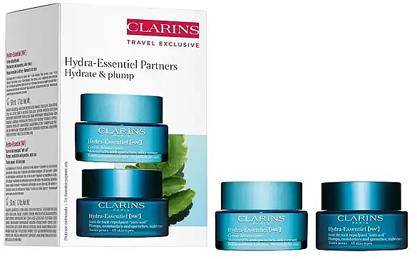 Set - Clarins Hydra-Essentiel Partners (cr/2x50ml) — Bild N1