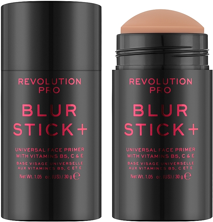 Gesichtsprimer in Stickform mit Vitamin B5 und C - Revolution PRO Blur Stick+ — Bild N2