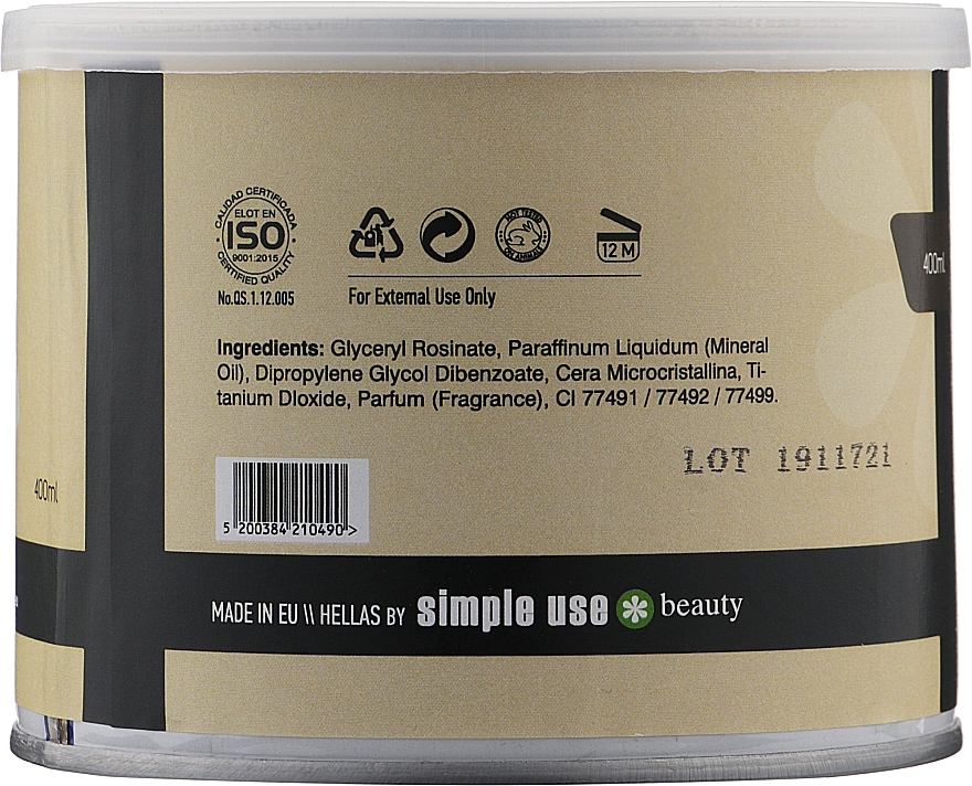 Warmwachs zur Enthaarung Schokolade - Simple Use Beauty Depilation Wax — Bild N5