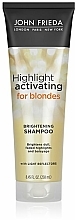 Düfte, Parfümerie und Kosmetik Hydratisierendes Shampoo für blonde Haare - John Frieda Sheer Blonde Highlight Activating Moisturising Shampoo