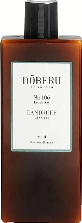 Anti-Schuppen Shampoo - Noberu Of Sweden 106 Anti Dandruff Shampoo Eucalyptus — Bild N1