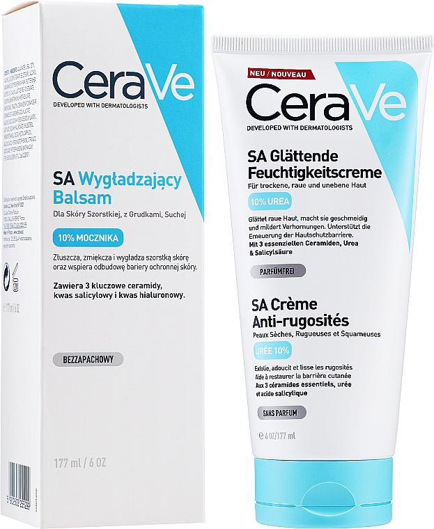 CeraVe Smoothing Cream - Glättende Körpercreme Salicylsäure — Bild N3