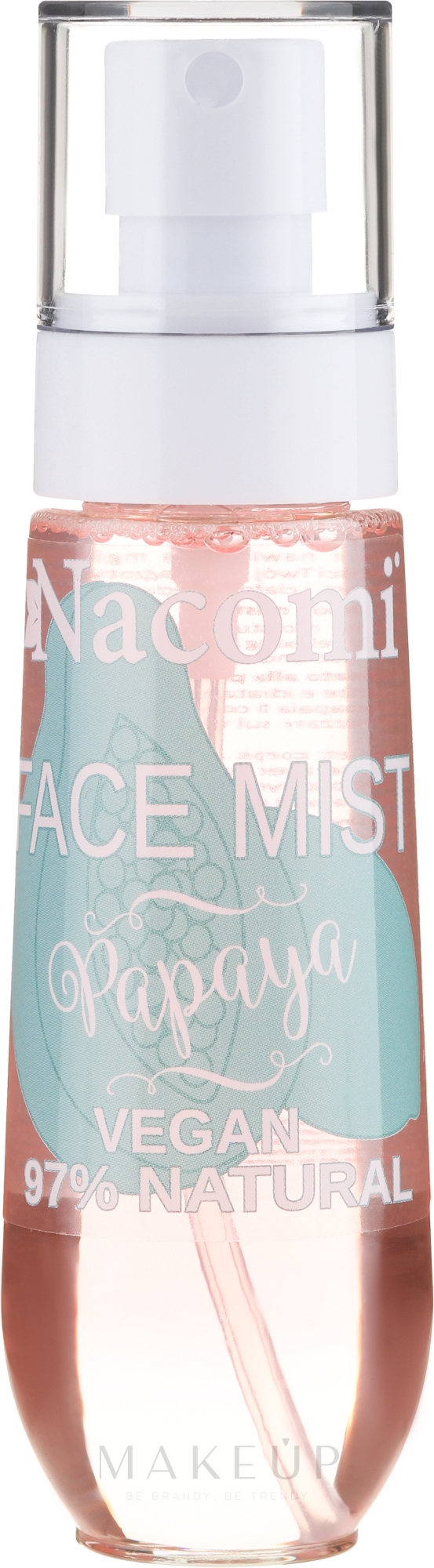 Gesichts- und Körpernebel mit Papayaduft - Nacomi Face Mist Papapya — Bild 80 ml