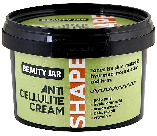 Anti-Cellulite-Körpercreme mit Babassuöl und Vitamin E - Beauty Jar Shape Anti-Cellulite Cream — Bild N1