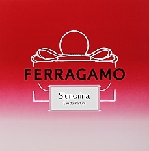 Duftset (Körperlotion 50 ml + Eau de Parfum 100 ml + Eau de Parfum 10 ml) - Salvatore Ferragamo Signorina  — Bild N2