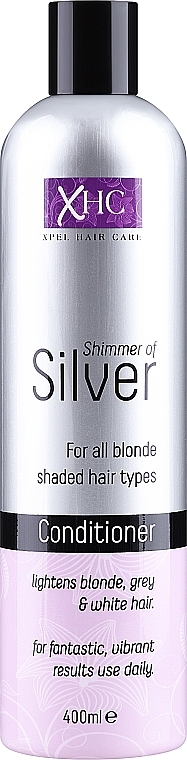Haarspülung für blondes Haar "Intensive Feuchtigkeit" - Xpel Marketing Ltd Shimmer of Silver Conditioner — Bild N1