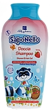 Düfte, Parfümerie und Kosmetik Shampoo und Duschgel für Kinder Rote Erdbeere - SapoNello Shower and Hair Gel Red Fruits