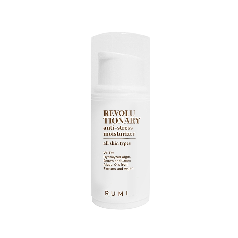 GESCHENK! Feuchtigkeitsspendende Anti-Stress-Gesichtscreme - Rumi Revolu Tionary Anti-Stress Moisturizer (Mini)  — Bild N1