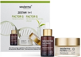 Set (Gesichtsserum/30ml + Gesichtscreme-Gel/50ml) - SesDerma Laboratories Factor G Renew (serum/30ml + cr/50ml) — Bild N1