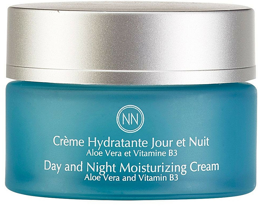 Feuchtigkeitsspendende Gesichtscreme mit Aloe Vera und Vitamin B3 - Innossence Innosource Moisturizing Cream Day And Night — Bild N1
