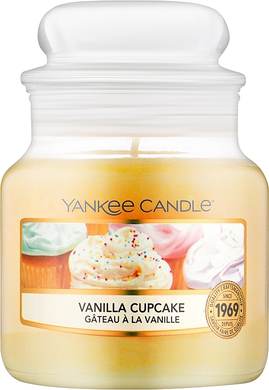 Duftkerze im Glas Vanilla Cupcake - Yankee Candle Vanilla Cupcake Jar  — Bild N1