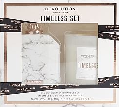 Revolution Beauty Timeless - Duftset (Eau de Toilette 100ml + Kerze 100g)  — Bild N2