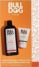 Düfte, Parfümerie und Kosmetik Set - Bulldog Skincare Original Lemon & Bergamot (sh/gel/500ml + f/cream/150ml)