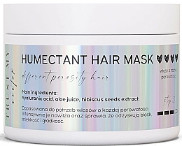 Düfte, Parfümerie und Kosmetik Haarmaske mit Hyaluronsäure und Hibiskussamen-Extrakt - Trust My Sister Humectant Hair Mask