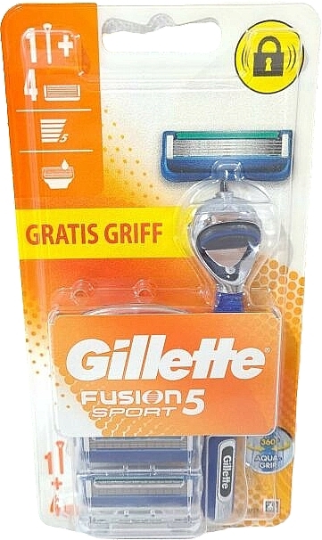 Rasierset 4 St. - Gillette Fusion 5 Sport — Bild N2