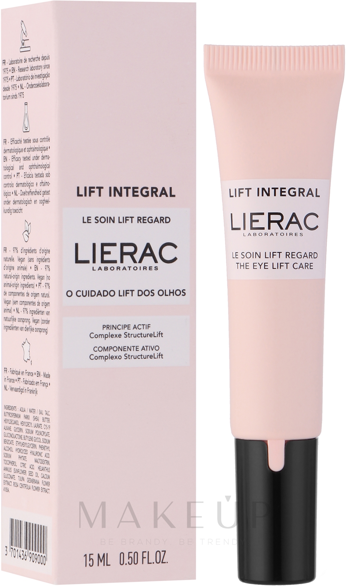 Augencreme - Lierac Lift Integral The Eye Lift Care — Bild 15 ml