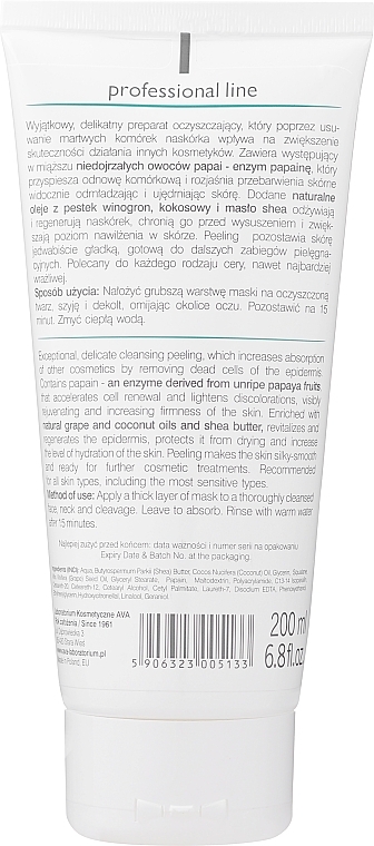 Enzymatisches Peeling mit Papain - Ava Laboratorium Professional Line Enzyme Peeling With Papain  — Bild N2