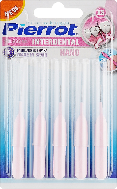 Interdentalbürsten 0.8 mm - Pierrot Interdental Nano — Bild N1