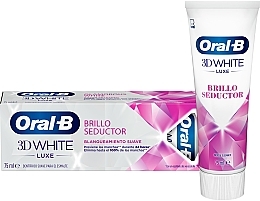 Aufhellende Zahnpasta - Oral-B 3D White Luxe Brillo Seductor — Bild N2