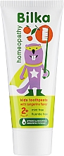 Ho­möo­pa­thische fluoridfreie Kinderzahnpasta 2+ Jahre mit Mandarinengeschmack - Bilka Homeopathy Kids 2+ Organic Toothpaste — Bild N1
