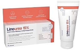 Körpercreme - Ziololek Linourea 15% Body Cream Vitamin A+E — Bild N1