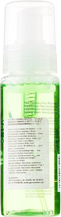Gesichtsreinigungsschaum mit Teebaumöl - Xpel Marketing Ltd Tea Tree Foaming Face Wash — Bild N2