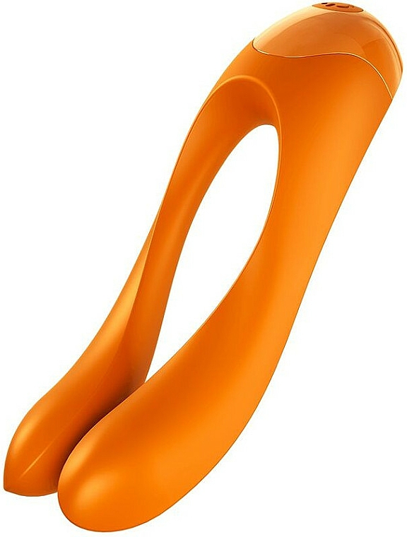 Fingervibrator orange - Satisfyer Candy Cane Finger Vibrator Orange — Bild N1