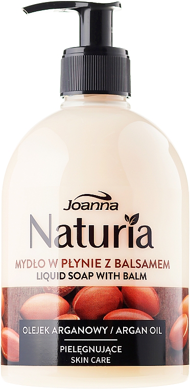 Flüssige Handseife mit Arganöl - Joanna Naturia Argan Oil Liquid Soap — Foto N2