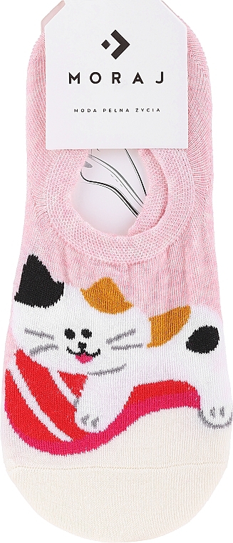 Kurzsocken für Damen Kater, CDB200-128, rosa - Moraj — Bild N1