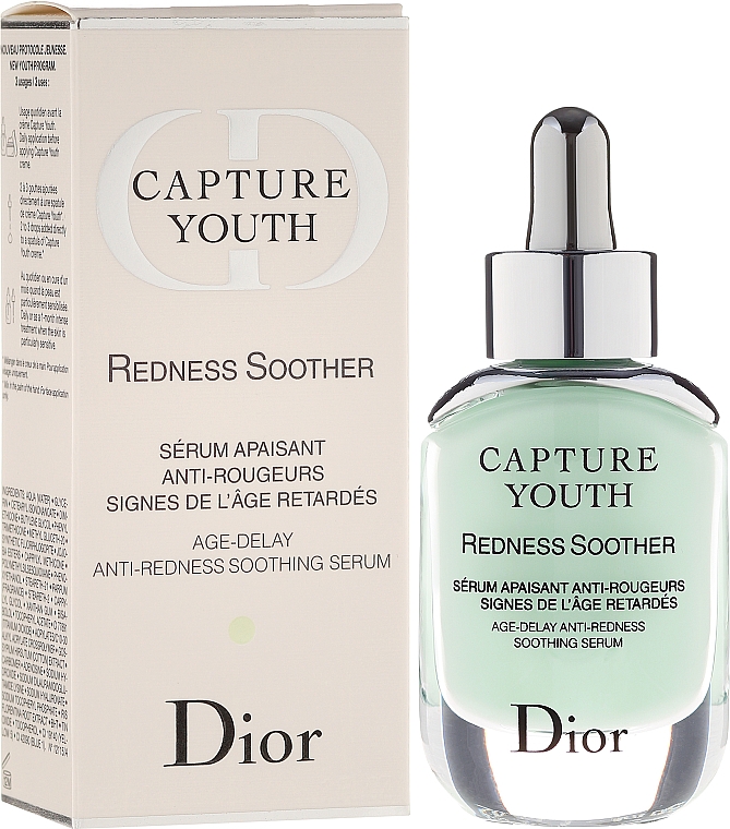 Anti-Rötungen Gesichtsserum mit Iris-Extrakt - Dior Capture Youth Redness Soother Age-Delay Soothing Serum — Bild N1