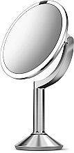 Düfte, Parfümerie und Kosmetik Rundspiegel 20 cm silbern - Simplehuman Sensor Touch Control Trio Mirror