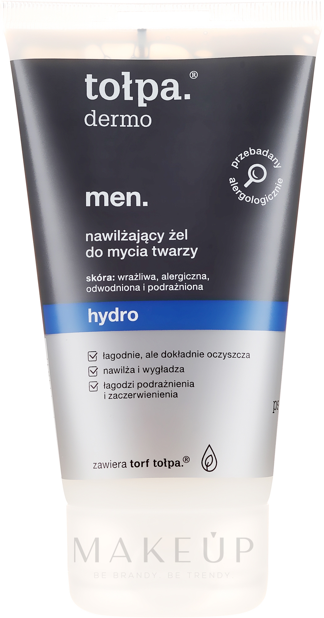 Feuchtigkeitsspendendes Gesichtsreinigungsgel für Männer - Tolpa Dermo Men Hydro Moisturising Gel Wash — Bild 150 ml