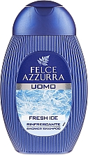 Düfte, Parfümerie und Kosmetik 2in1 Shampoo und Duschgel Frisches Eis - Felce Azzurra Fresh Ice