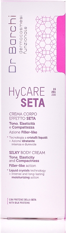 Körpercreme - Dr. Barchi HyCare Seta Silky Body Cream — Bild N3