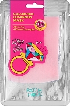 Düfte, Parfümerie und Kosmetik Aufhellende Tuchmaske für das Gesicht mit Vitaminkomplex - Patch Holic Colorpick Luminous Mask