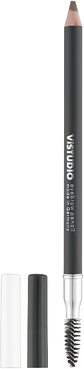 Augenbrauenpuderstift mit Pinsel - ViSTUDIO Eyebrow Pencil — Bild N1