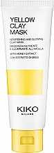 Pflegende und aufhellende Gesichtsmaske mit Honigextrakt und gelbem Ton - Kiko Milano Yellow Clay Mask — Bild N1