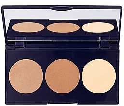 Düfte, Parfümerie und Kosmetik Konturpalette Trio - Flormar Trio Contour Palette